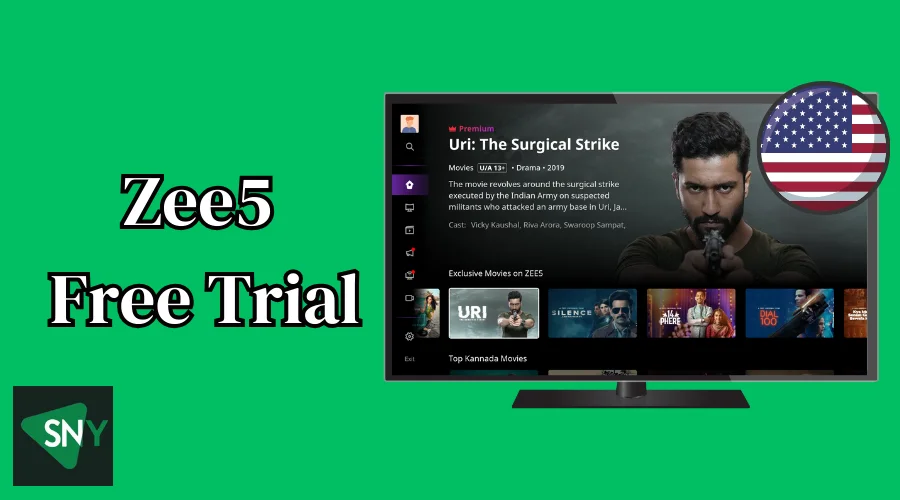 Zee5 Free Trial in the USA