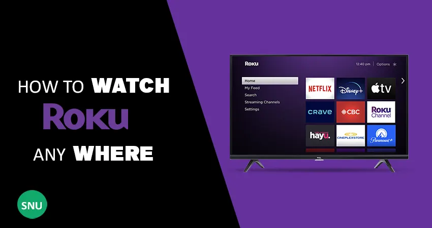 watch Roku Channel Outside UK