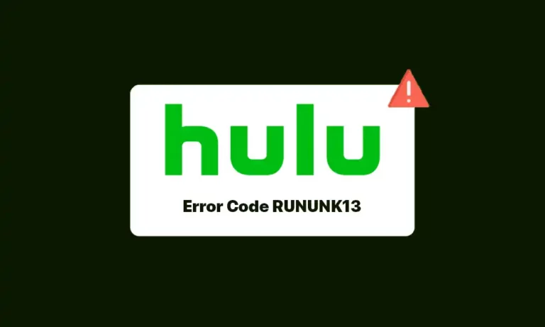 Hulu error
