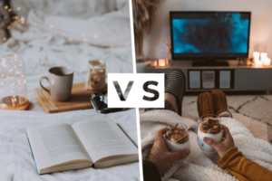 Netflix vs Book Reading