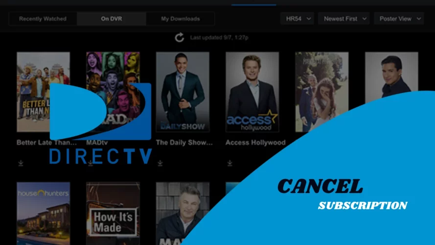 cancel DIRECTV