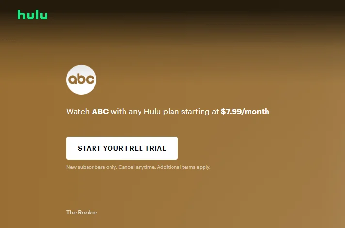 Ways to get ABC free trial via Streaming Services