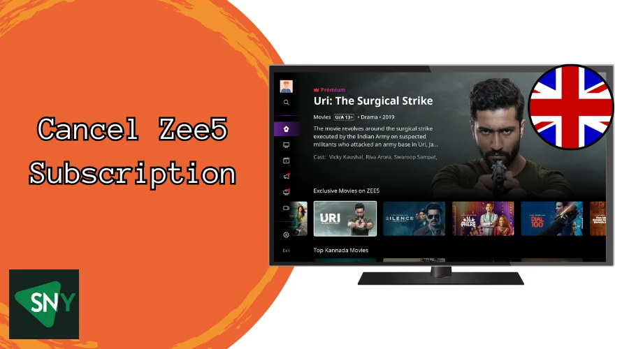Cancel Zee5 Subscription in the UK