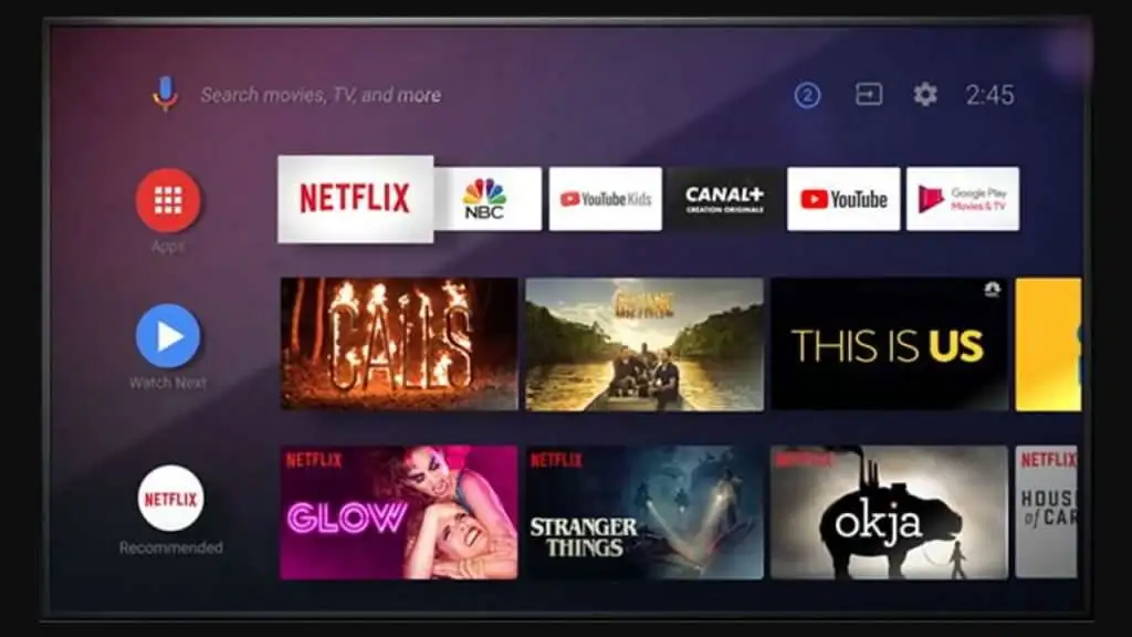 how to get Netflix on Android TV