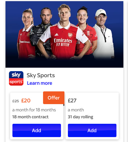 How to Get Sky Sports subscription