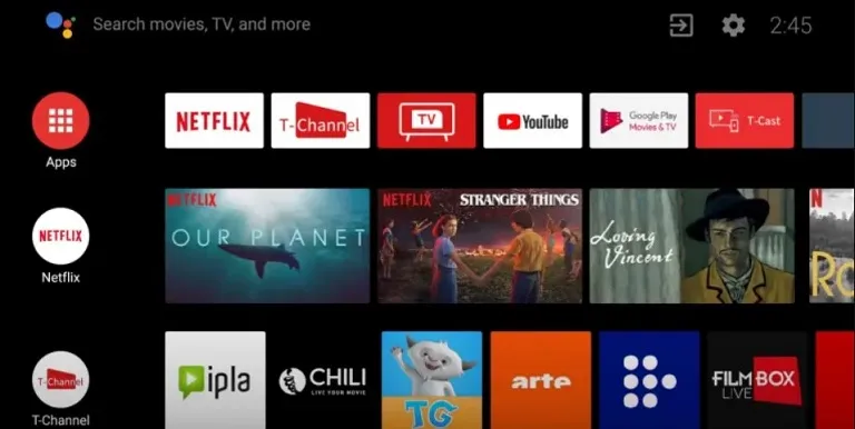 Paramount plus on android tv play store