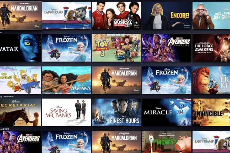 Disney Plus shows on Roku