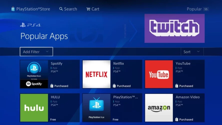 how to get hulu on playstation 4