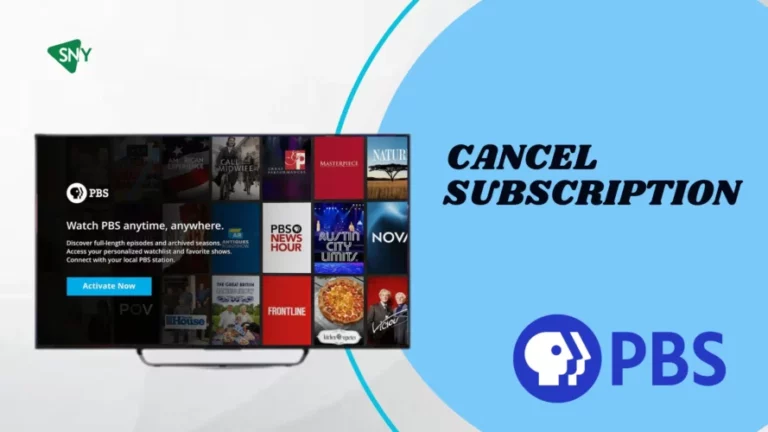 cancel PBS subscription