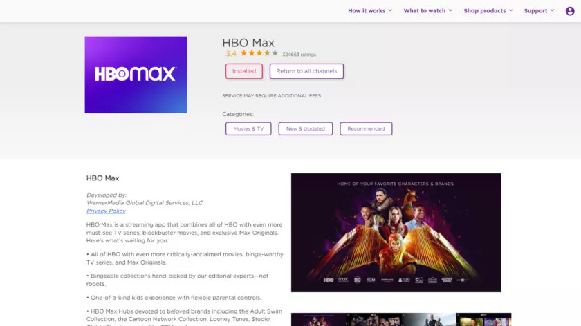 get-hbo-max-on-roku