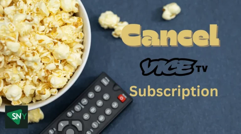 Cancel Vice TV Subscription in Australia