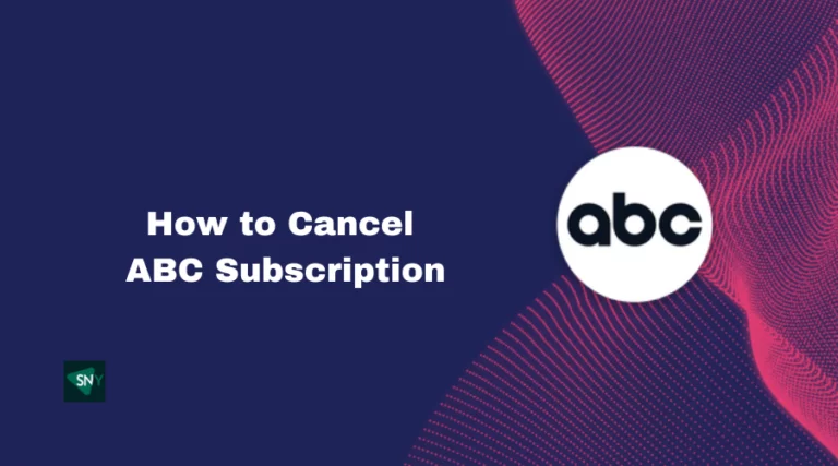 Cancel ABC Subscription in UK