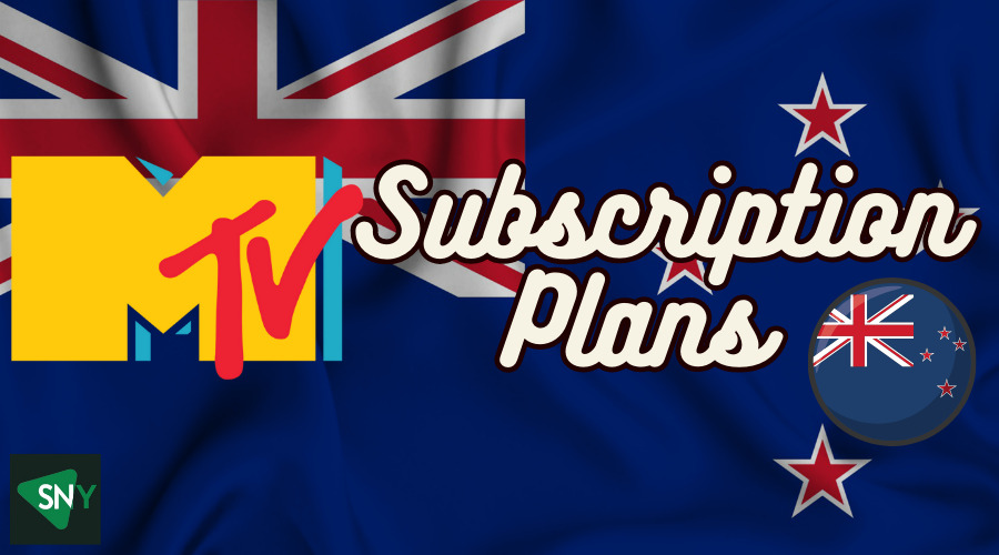 MTV Subscription Plans in New Zealand