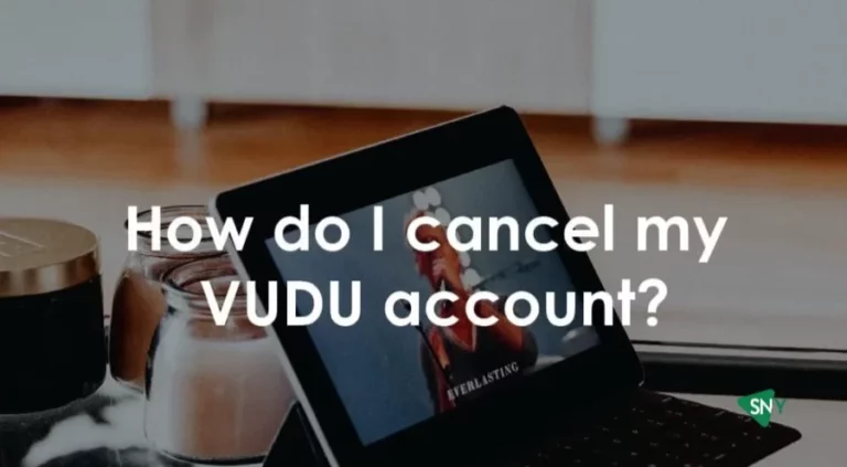Cancel Vudu Subscription