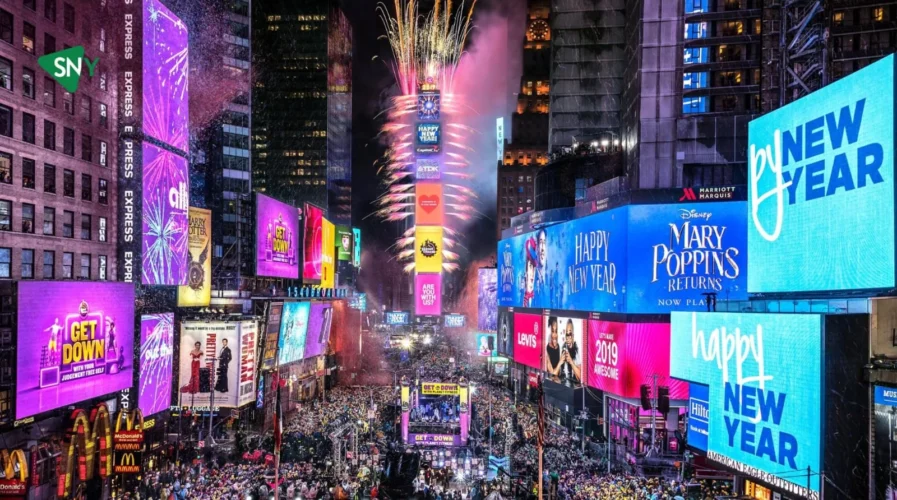 Watch Times Square Ball Drop In New York City Outside Usa On Nbc