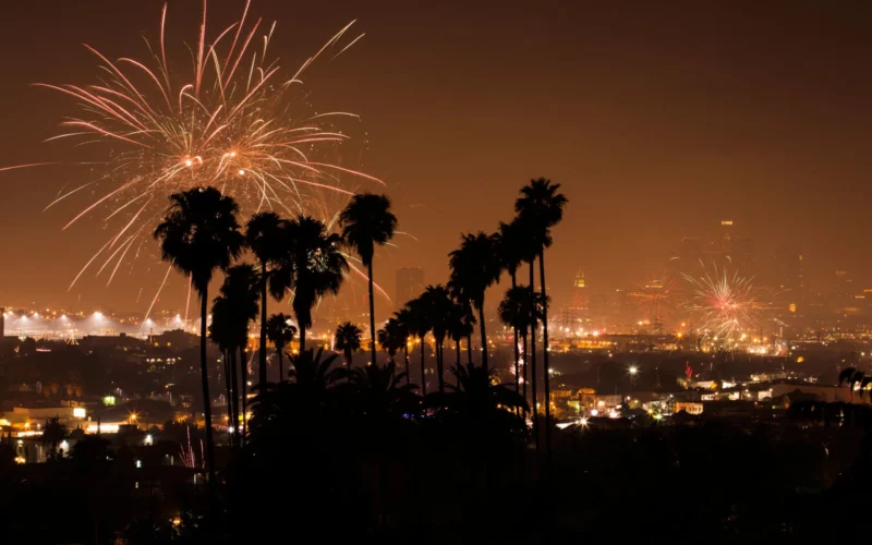 Nye Fireworks Los Angeles 2025 Dates Elle Elfreda