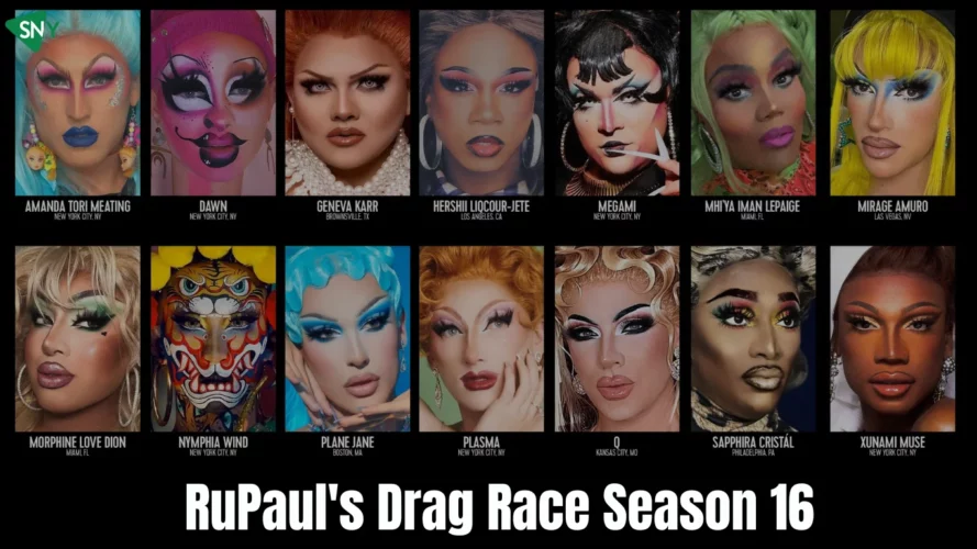 Watch RuPaul's Drag Race Season 16 in UK