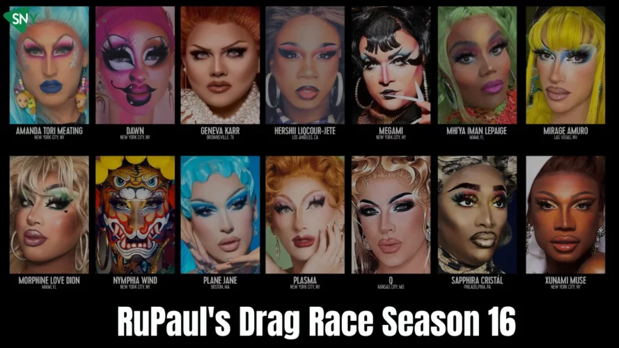 Watch RuPaul's Drag Race Season 16 in UK