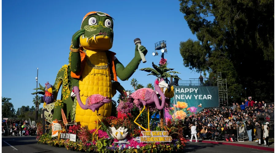 what are the top floats of Rose Parade 2024