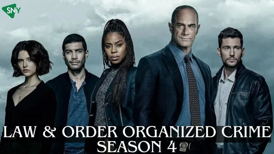 Watch Law & Order Organized Crime Season 4 In Australia