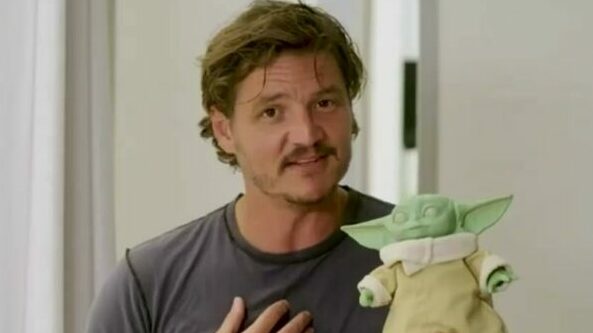 Pedro Pascal and baby yoda