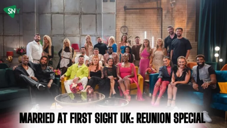 Watch Married at First Sight UK: Reunion Special In Australia