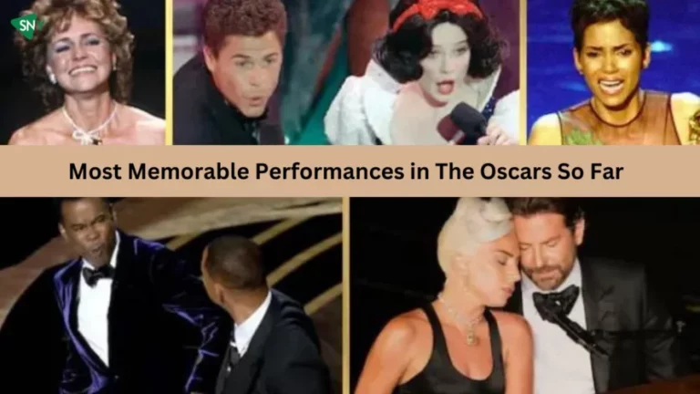 Most Memorable Performances in The Oscars So Far