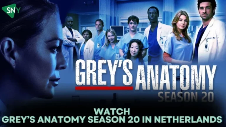 Watch Grey’s Anatomy Season 20 in Netherlands