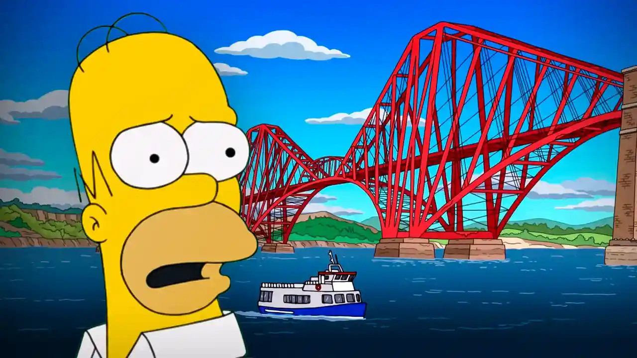 The Simpsons Baltimore Bridge