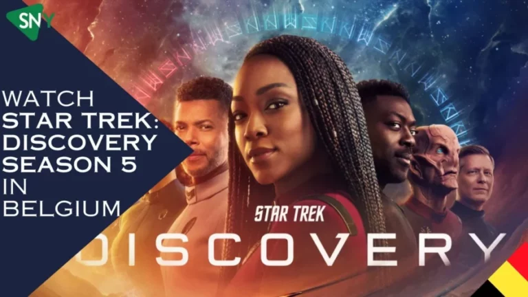 Watch Star Trek Discovery Season 5 in Belgium