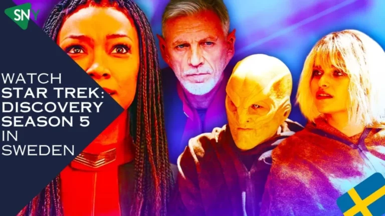 Watch Star Trek Discovery Season 5 in Sweden