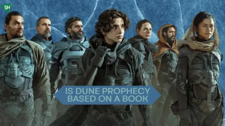 Is Dune Prophecy Based On A Book