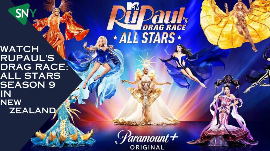 Watch RuPaul's Drag Race All Stars Season 9 In New Zealand