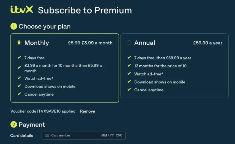 itvx Free and Premium